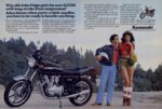 1980 Kawasaki KZ550. John claims when you're a little smaller, you have to be ready to handle anything