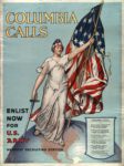 1916 Columbia Calls. Enlist Now For U.S. Army