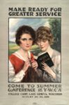 1918 Make Ready For Greater Service. Come To Summer Conference of Y.W.C.A.