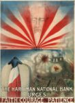 1918 The Harriman National Bank Urges Faith Courage and Patience