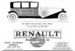 1923 Renault Six Cylinder Interior Drive Saloon