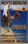 1924 Mediterranean Cruise. Empress of Scotland. Canadian Pacific