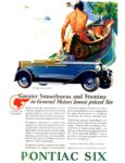 1928 Pontiac Sport Roadster. Greater Smoothness and Stamina in General Motors' lowest priced Six