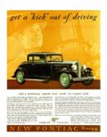 1932 Pontiac Six Coupe, get a 'kick' out of driving