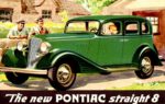 1933 Pontiac Straight 8 4-Door Sedan