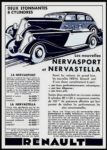 1934 Renault Nervasport et Narvastella 8 cylindres