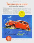 1936 Reo Flying Cloud Sedan. Thrilling Big-Car Luxury