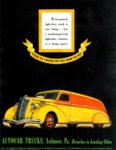 1937 Autocar Van. 'Follow The Leaders For They Know The Way'