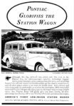 1937 Pontiac Station Wagon. Pontiac Glorifies The Station Wagon