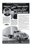 1938 International Trucks. World's Safest Truck Drive and Nations Best Truck Driver