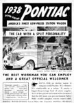 1938 Pontiac Station Wagon. The Car With A Split Personality