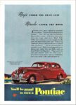 1939 Pontiac De Luxe Six 4-Door Touring Sedan. Magic Under The Real Seat. Miracles Under The Hood