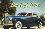 1940 Buick Super 4-Door Touring Sedan. 'Best buy's Buick!'