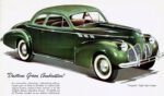 1940 Pontiac Torpedo Eight Sport Coupe. Duotone Green Combination