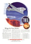 1940 Wings for Your Wishes, The Transcontinental Line. TWA