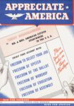1941 Appeciate America. Credit Memorandum To Mr. & Mrs. American Citizen Everywhere In The U.S.A.