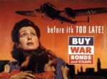 1942 before it's Too Late! Buy War Bonds and Stamps