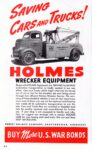 1943 Chevrolet Truck Holmes Wrecker Equipment