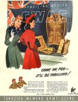 1943 Come On, Peg - It's Be Thrilling! Canadian Women's Army Corps
