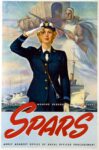 1943 Serve With Women's Army Reserve U.S. Coast Guard SPARS