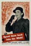 1943 Speed them back. Join the WAAC