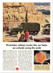 1943 Studebaker Military Trucks, like our Yanks , are certainly seeing the world