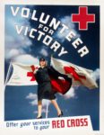 1943 Volunteer For Victory. Offer your service to your Red Cross
