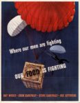 1943 Where our men are fighting Our Food Is Fighting
