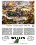 1943 Willys Jeep. 'Ordnance Doctors' Operate Under Fire