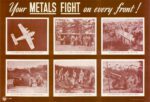 1943 Your Metals Fight on every front!