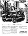 1944 Chrysler. Sure, we were Spoiled... and Thank God for it!
