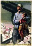 1944 I Focolari Protecci Dall'Odio Nemico! Arruolatevi Nei Reparti Contraerei