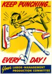 1944 Keep Punching... Every Day!