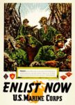 1945 Peleliu. Enlist Now. U.S.Marine Corps