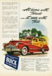 1946 Buick Estate Wagon. At home with Tweeds - at ease with tails