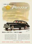 1947 Pontiac Streamliner 4-Door Sedan. Believe your eyes... they're right!
