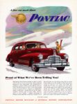 1947 Pontiac Streamliner Four Door Sedan. Proof of What We've Been Telling You!