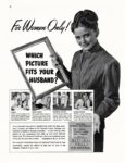 1948 For Women Only! Which Picture Fits Your Husband. National Guard of the United States