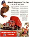 1948 International Trucks. We've Got Youngsters of Our Own ... You Bet We Drive Safely