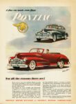 1948 Pontiac Torpedo Convertible & Streamliner 4-Door Sedan. For all the reasons there are!