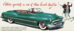 1950 Buick Super Convertible. Picture yourself in one of these Buick beauties!