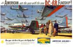 1951 American sets the pace with the new DC-6B Flagship! American Airlines
