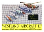 1951 Westland Developments. Westland Aircraft Ltd. Yeovil. England