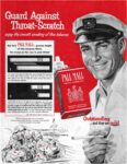 1952 Guard Against Throat-Scratch enjoy the smooth smoking of fine tobaccos. Pall Mall (2)