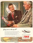 1952 Young man on the way Up. TWA