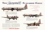 1954 The Incomparable Flagship Fleet. American Airlines