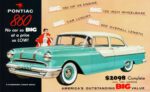 1955 Pontiac 860 2-Door Sedan. No car so Big at a price so low!