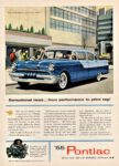 1955 Pontiac 870 4-Door Sedan. Sensational news... from performance to price tag!
