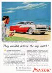 1956 Pontiac Chieftain 870 Catalina Sedan. They couldn't believe the stop watch!