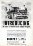 1958 Toyopet Crown. Introducing the kind of car American families have been asking for